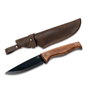 부쉬크래프트 나이프 BSH3_카본스틸블레이드/월넛핸들/가죽쉬스포함