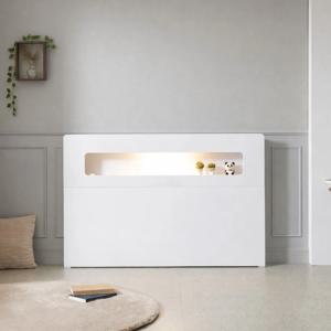 조명식 퀸침대 수납헤드보드 A형 선반 틈새 벽보드 침대머리판 파티션