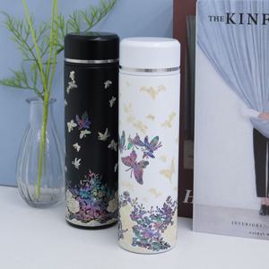 나비숲 자개텀블러 500ml 스텐텀블러 외국인선물