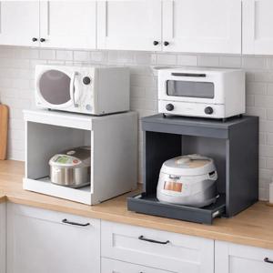 리체 전자레인지 미니 밥솥다이 선반수납장