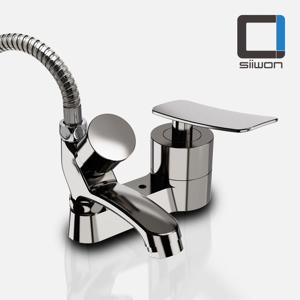 SA1-460 세면수전 투홀 쓰리홀 샤워겸용 세면대 수전 욕실 수도꼭지