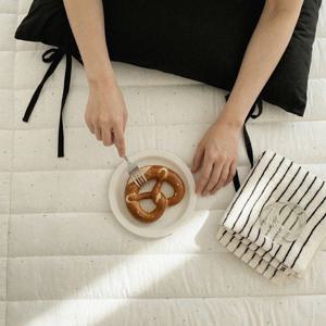 프리미엄 먼지없는 알러지케어 텐셀 모달100 미드나잇 별 고정밴드 미끄럼방지 침대패드