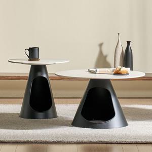 아멜리아 세라믹 펫하우스 거실 좌식 소파 테이블 700 500 세트 2colors