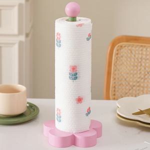 플라워 키친타올걸이 홀더 플라워