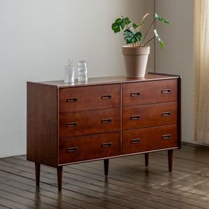 [리퍼] 리브 원목 서랍장 02 와이드 2colors