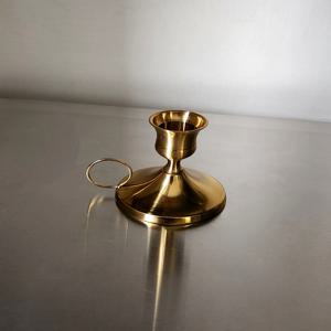빛을 담는 손잡이 캔들홀더 / 구리촛대 클래식캔들홀더 빈티지소품