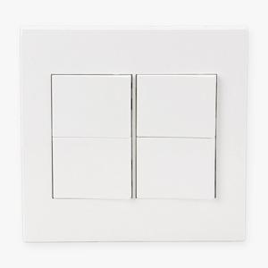 아남르그랑 중4구 스위치 커버  전등 아펠라 화이트 매립 매입