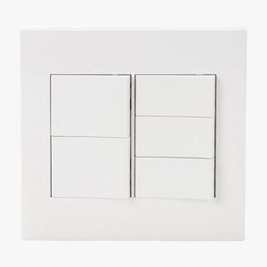 아남르그랑 중5구 스위치 커버 전등 아펠라 화이트 매립 매입