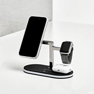 5in1 23W 맥세이프 무선 충전기 무드등 스테이션 아이폰 애플워치