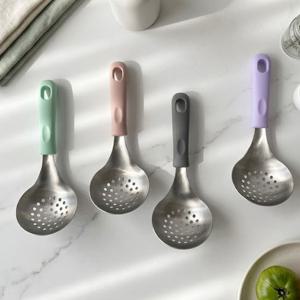 [1+1] 소소 실리콘 스텐304 타공 망 미니국자 8colors