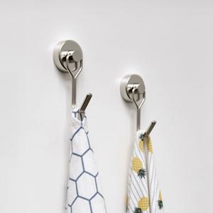 현관문 후크 걸이 자석 무타공 고리 원형 현관 스티커 부착식 수납 강력 다용도 접착 10p