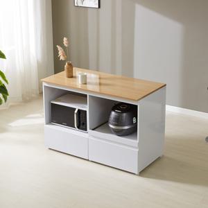 칼렌 1200 광파오븐 아일랜드 홈바 서랍수납장