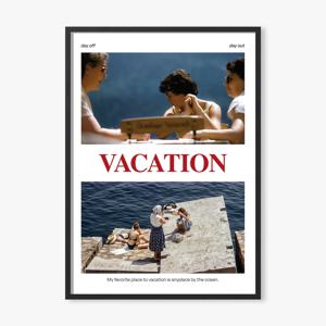 인테리어포스터 여름사진 물 바다풍경 휴식 힐링 Vacation
