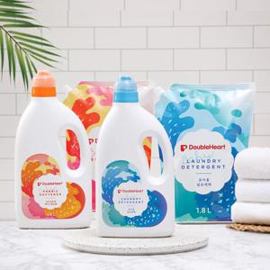 2+2 유아용 1.8L 세제(용기1+파우치1)+유연제(용기1+파우치1)