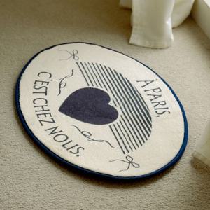 신상품! 비포 선셋 발매트 - 크림 (40X60) 워셔블 포인트 미니러그