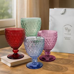 빌보 고블렛 보스톤 와인잔 색상선택 310ml 1p 색상고르기 (쇼핑백 추가옵션)