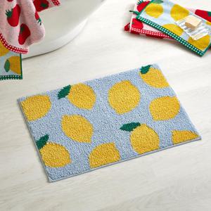 프루티 레몬 사각 터프팅 발매트 SKY 40X60