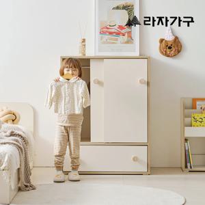 바닐라 키즈 모듈 행거 옷장 800 슬라이딩