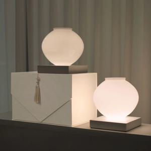 달항아리 LED 오브제 무드등 카페 단스탠드 조명 테이블 무드 램프 4types
