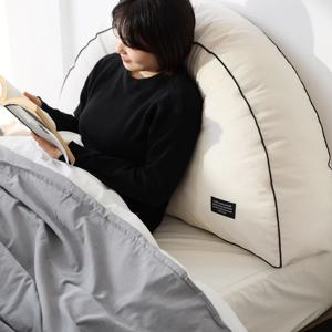 베이직 반달 등쿠션 2color (솜포함)