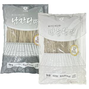 [스위트웰] 만능당면 1kg 2봉+납작당면 1kg 1봉
