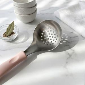 소소 실리콘 스텐304 타공 망 미니국자 8colors