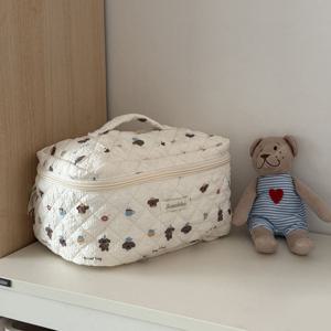 기저귀파우치 노시부가방 소품 보관 누빔파우치