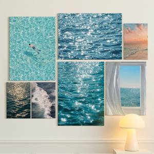 여름 바다 풍경 사진 포스터 감성 빈티지 인테리어 액자 70종