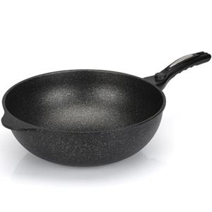 쿠피아 IH 양면마블 궁중팬 34cm