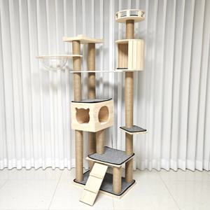 느티나무 원목 캣타워 캣폴/대형 고양이 캣타워