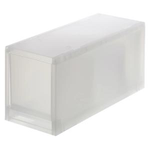 케이스 서랍식 하프 깊은형 1개 폴리프로필렌 리빙박스