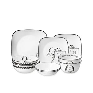 스누피앤찰리에디션 한국형 2인 9P 사각 홈세트