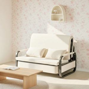 데이앤나잇 수납형 패브릭 소파베드 매트리스 간이 접이식 침대 1인