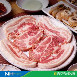 충주씨샵_충주축산농협 한돈 구이용 세트1kg(삼겹500g+목살500g)