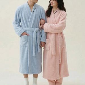 이니셜각인 소프트 컬러 로브 샤워가운 신혼부부 이사 집들이 선물