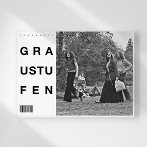 감성 레트로 빈티지 인테리어 액자 포스터_ GRAUSTUFEN