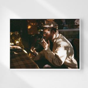 감성 레트로 빈티지 인테리어 액자 포스터_ WRITER