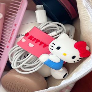 헬로키티 케이블 이어폰 스트랩 전선정리