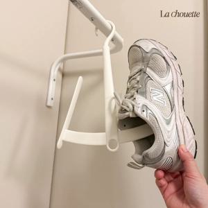 깔끔 간편 걸이형 운동화 신발 슈즈 빨래 미니 행잉 세탁건조대 크림화이트