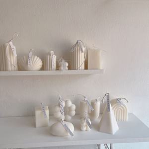 오브제캔들 20종 큐브 양초 인테리어 홈데코 방향제 꾸미기 소품 향초