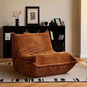 [해외] 좌식소파 거실 패브릭 라운지체어 북유럽 안락의자