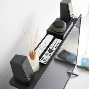 [해외] 리빙 TV 부착 상부 선반 블랙 4271