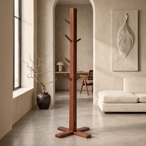 원목 멀티 스탠드 옷걸이 행거