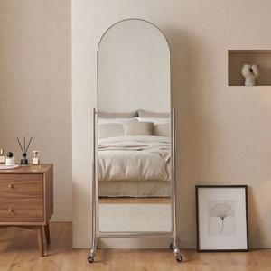 알로 아치형 이동식 전신거울