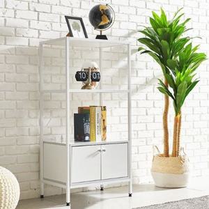 견고한 철제프레임 하단양문도어수납 2단선반 소품장(600 2칼라)