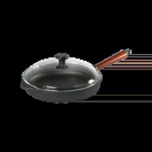 트래디셔널 깊은 프라이팬 28cm+유리뚜껑