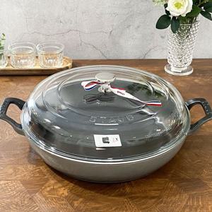 [리퍼]스크래치 브레이저 유리뚜껑 30cm(전골팬) 그레이 148193018-B