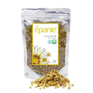 에빠니 유기농 캐모마일차 리필팩 50g 허브차 잎차