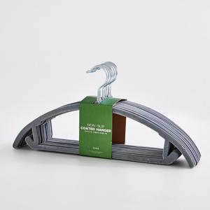 미끄러지지 않는 어깨뿔방지 니트옷걸이 15P세트 그레이