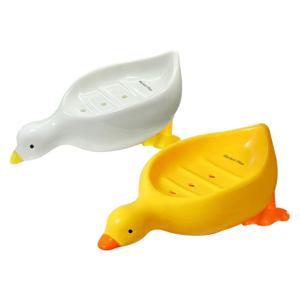 욕실용 물빠짐 러버덕 비누받침 2종 세트